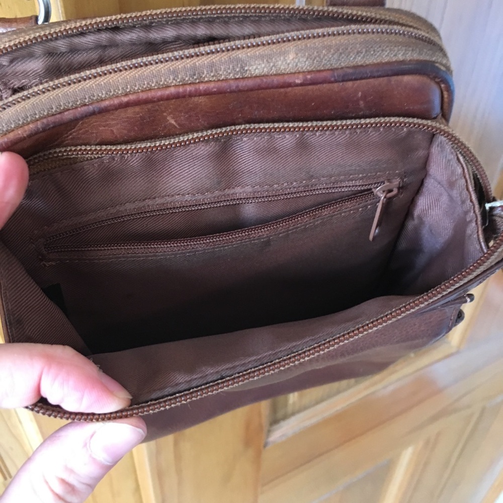 Fossil brown leather purse - Picture 2 of 5